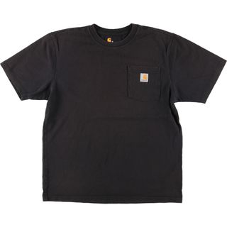 カーハート(carhartt)の古着 カーハート Carhartt ORIGINAL FIT 半袖 ワンポイントロゴポケットTシャツ メンズM /eaa431074(Tシャツ/カットソー(半袖/袖なし))