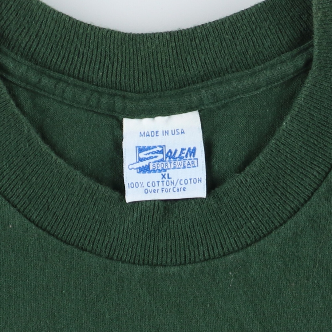 古着 90年代 SALEM SPORTSWEAR NFL GREEN BAY PACKERS グリーンベイパッカーズ スポーツTシャツ USA製 メンズXL ヴィンテージ /eaa436651 メンズのトップス(Tシャツ/カットソー(半袖/袖なし))の商品写真