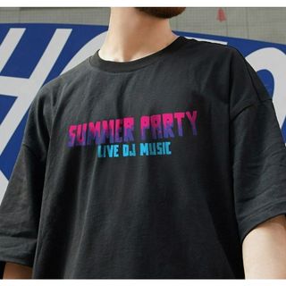 【即購入OK】XL Tシャツ 黒 半袖 ロック ストリート オーバーサイズ クマ(Tシャツ/カットソー(半袖/袖なし))