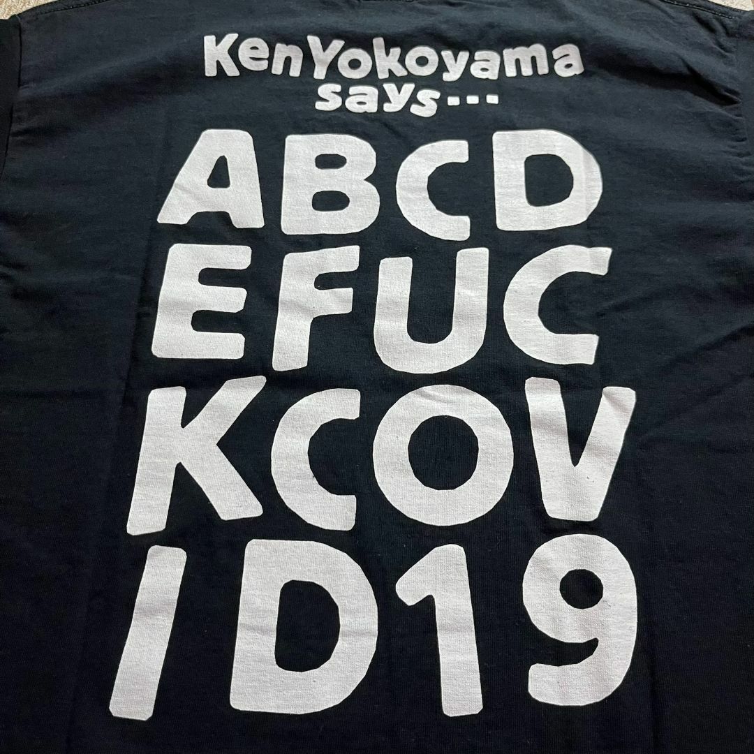 【Ken Yokoyama】横山 健 AxFxC Tシャツ ブラック Mサイズ  エンタメ/ホビーのタレントグッズ(ミュージシャン)の商品写真