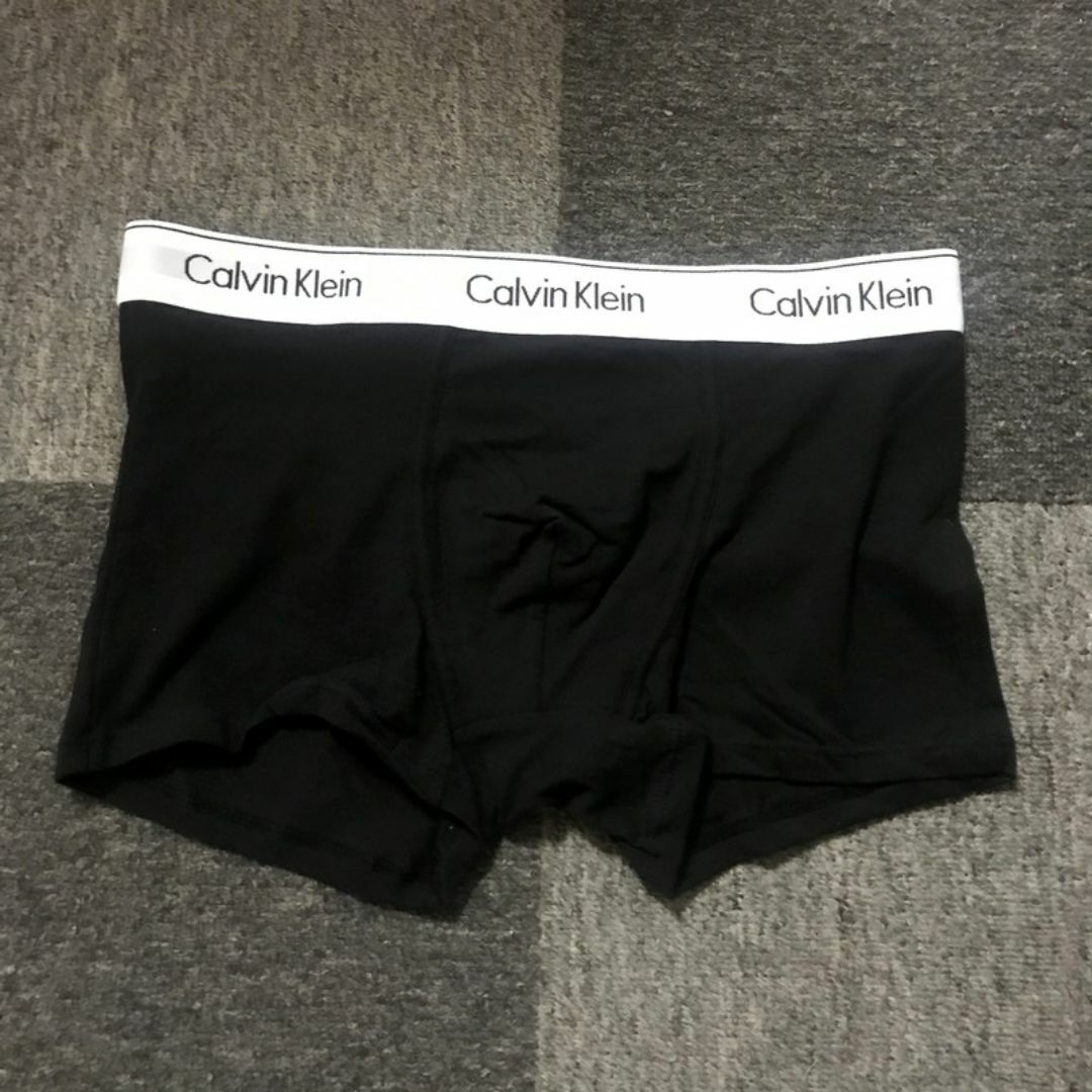 ck Calvin Klein(シーケーカルバンクライン)のカルバンクライン　ボクサーパンツセット　XL　黒3点セット メンズのアンダーウェア(ボクサーパンツ)の商品写真
