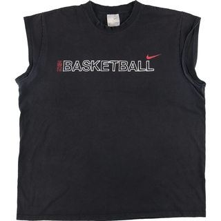 ナイキ(NIKE)の古着 00年代 ナイキ NIKE BASKETBALL ロゴプリントTシャツ メンズXL /eaa441739(Tシャツ/カットソー(半袖/袖なし))