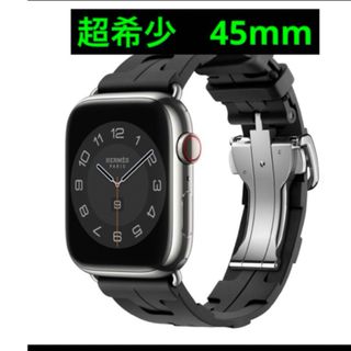 Hermes - 超希少　Apple watch 9 HERMES キリム  45mm ブラック