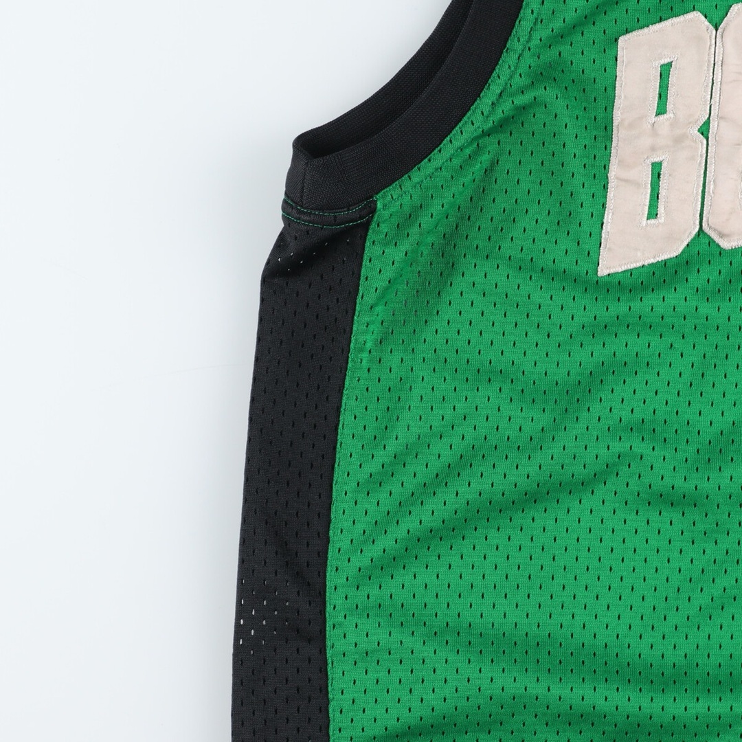 adidas(アディダス)の古着 アディダス adidas NBA BOSTON CELTICS ボストンセルティックス メッシュ ゲームシャツ レプリカユニフォーム メンズXL /eaa445667 メンズのトップス(タンクトップ)の商品写真