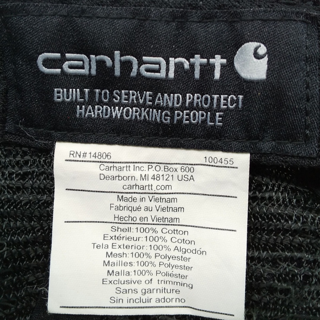 carhartt(カーハート)の古着 カーハート Carhartt メッシュキャップ フリーサイズ /gaa004232 レディースの帽子(キャップ)の商品写真