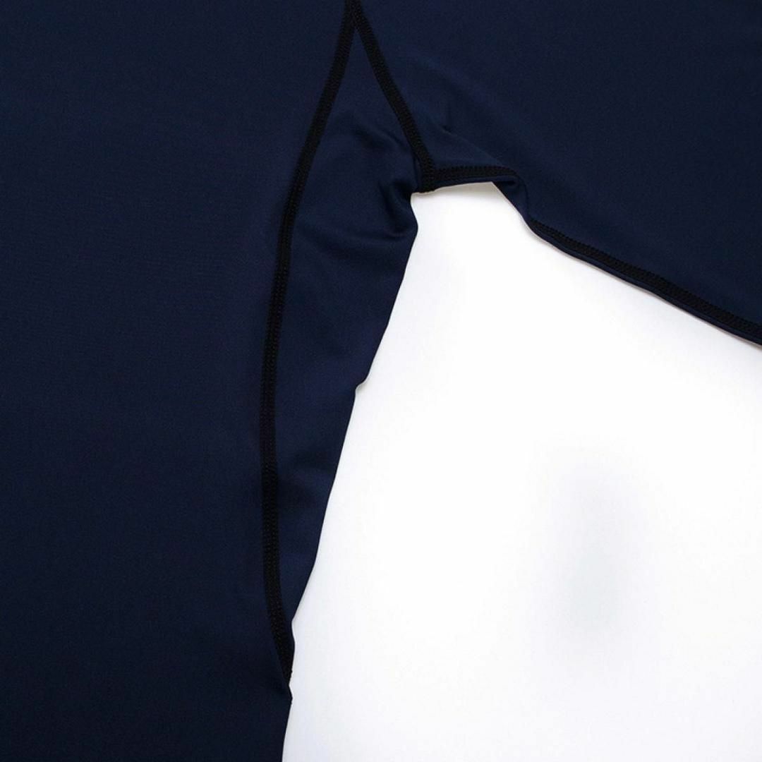 アンダーシャツ スポーツ トレーニング インナー 長袖 黒 ブラック 2XL メンズのトップス(Tシャツ/カットソー(七分/長袖))の商品写真