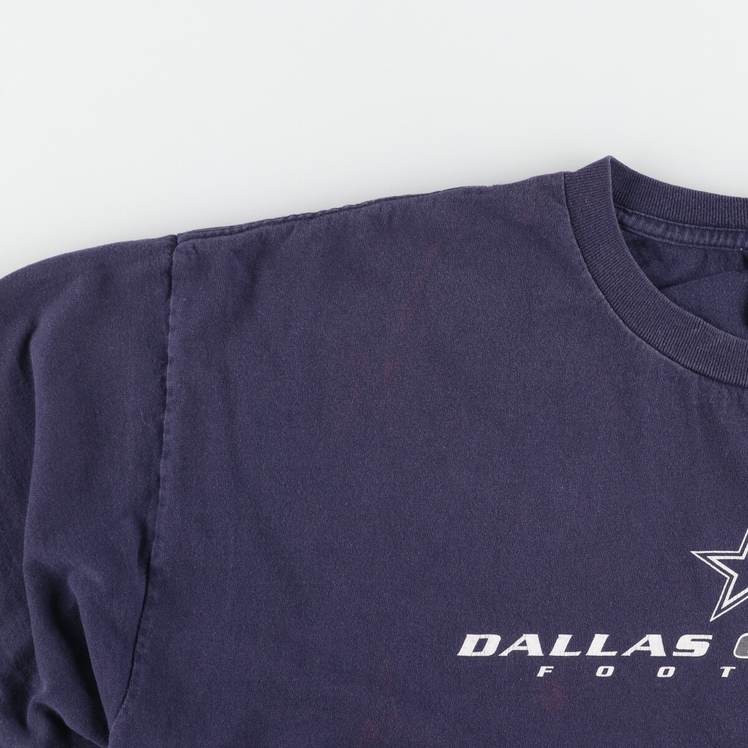 Reebok(リーボック)の古着 リーボック Reebok NFL DALLAS COWBOYS ダラスカウボーイズ スポーツプリントTシャツ メンズXL ヴィンテージ /eaa436671 メンズのトップス(Tシャツ/カットソー(半袖/袖なし))の商品写真