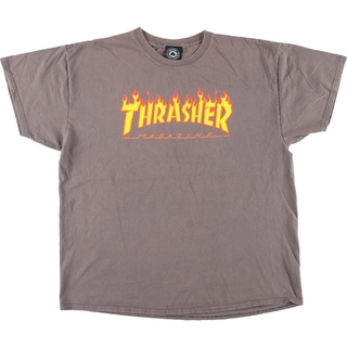 THRASHER - 古着 スラッシャー THRASHER サーフ スケートTシャツ メンズXL /eaa441735