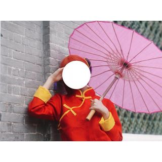 銀魂 神楽 コスプレ ウィッグ付き(衣装一式)