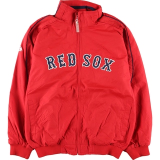古着 90年代 MAJESTIC MLB BOSTON REDSOX ボストンレッドソックス ナイロンジャケット レディースL ヴィンテージ /eaa438606(ナイロンジャケット)