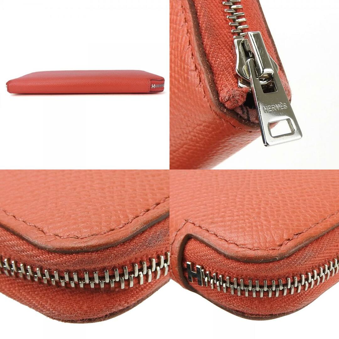 Hermes(エルメス)の【中古】 エルメス 長財布 アザップロングシルクイン ヴォーエプソン ピンク系 シルバー金具 □R刻印 レディース 女性 HERMES レディースのファッション小物(財布)の商品写真