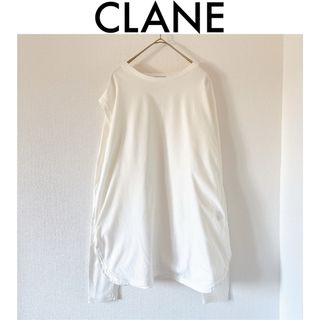 クラネ(CLANE)の【CLANE】 2WAY ASYMMETRY TOPS カットソー ロンT(Tシャツ(長袖/七分))