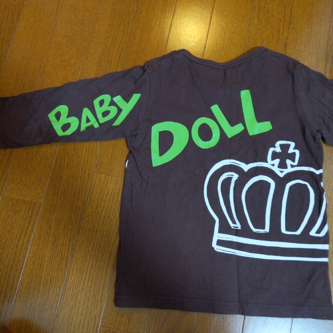 BABYDOLL(ベビードール)のベビードール　ロンＴ　130 キッズ/ベビー/マタニティのキッズ服男の子用(90cm~)(Tシャツ/カットソー)の商品写真