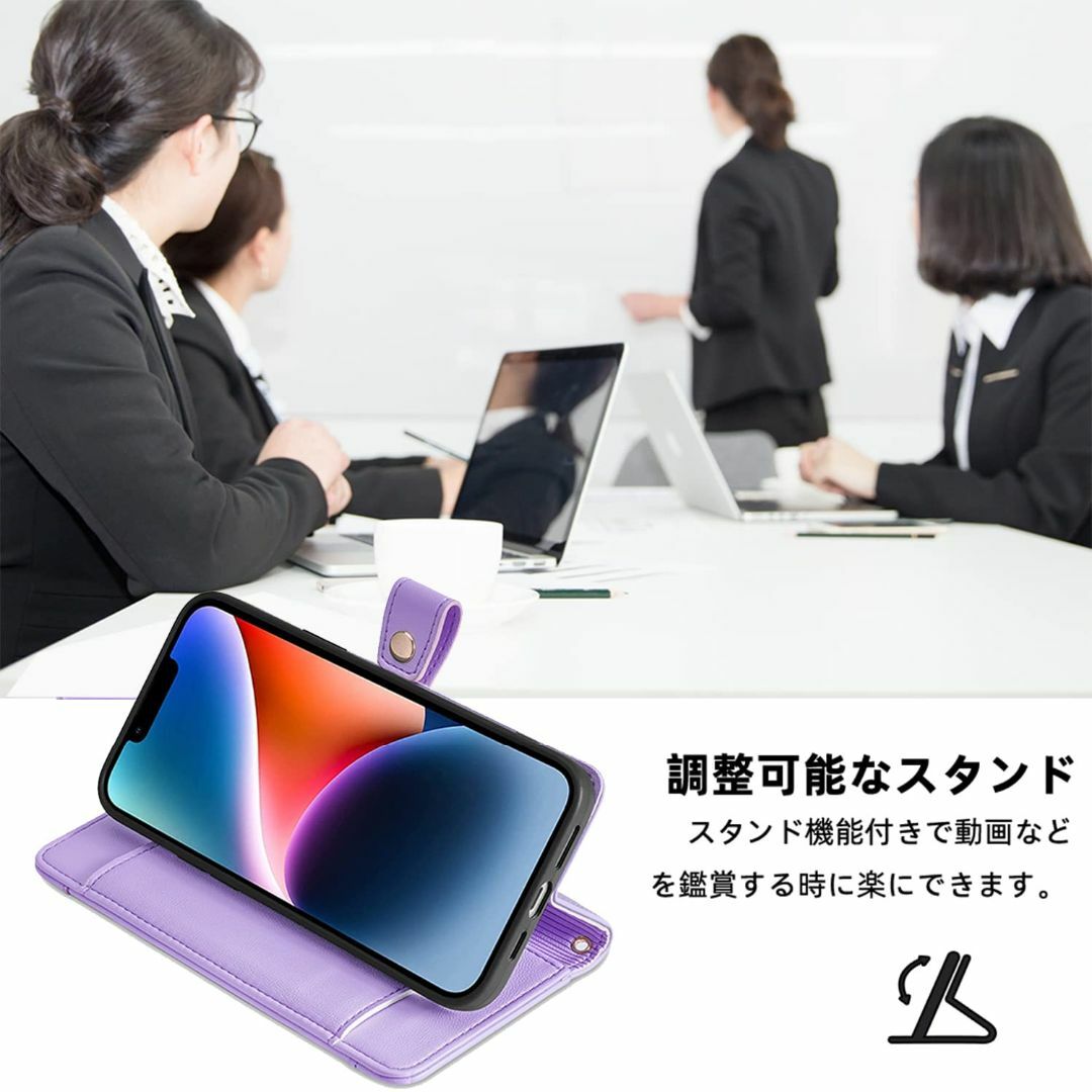 【サイズ:Xperia10iii_色:パープル】Xperia 10 iii ケー スマホ/家電/カメラのスマホアクセサリー(その他)の商品写真