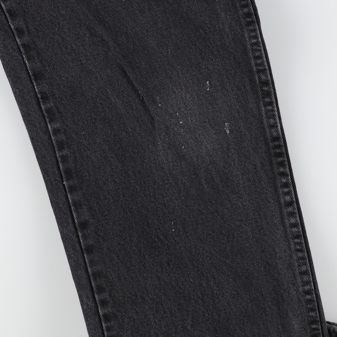 古着 RUSTLER ブラックデニム ストレートデニムパンツ メンズw31 /eaa426545 メンズのパンツ(デニム/ジーンズ)の商品写真