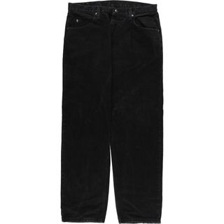 ラングラー(Wrangler)の古着 ラングラー Wrangler ブラックデニム ストレートデニムパンツ メンズw36 /eaa428082(デニム/ジーンズ)