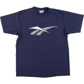 リーボック(Reebok)の古着 90年代 リーボック Reebok ロゴTシャツ USA製 メンズL ヴィンテージ /eaa441745(Tシャツ/カットソー(半袖/袖なし))