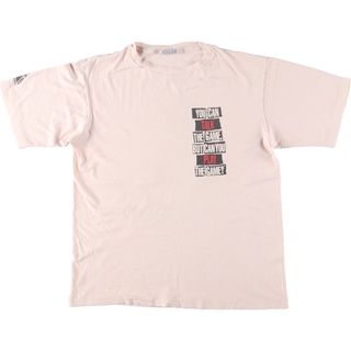 リーボック(Reebok)の古着 80年代 リーボック Reebok スポーツプリントTシャツ USA製 メンズL ヴィンテージ /eaa441949(Tシャツ/カットソー(半袖/袖なし))