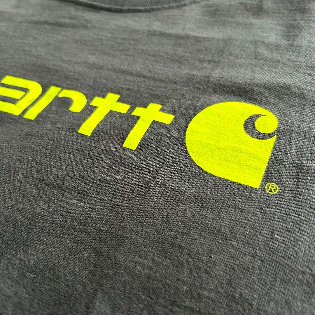 carhartt(カーハート)のCARHARTT カーハート ロンT ロングTシャツ 3XL ダークグレー メンズのトップス(Tシャツ/カットソー(七分/長袖))の商品写真