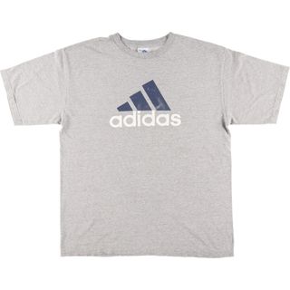 アディダス(adidas)の古着 90~00年代 アディダス adidas スポーツパフォーマンスロゴ ロゴプリントTシャツ メンズL ヴィンテージ /eaa445630(Tシャツ/カットソー(半袖/袖なし))