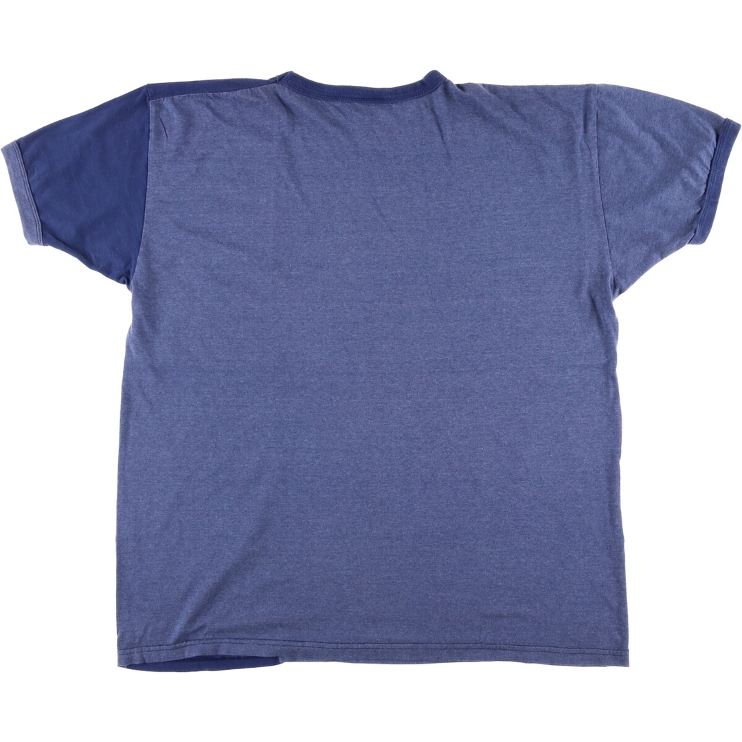 OCEAN PACIFIC(オーシャンパシフィック)の古着 90年代 オーシャンパシフィック Ocean pacific 総柄 リンガーTシャツ USA製 ヴィンテージ /eaa445633 メンズのトップス(Tシャツ/カットソー(半袖/袖なし))の商品写真