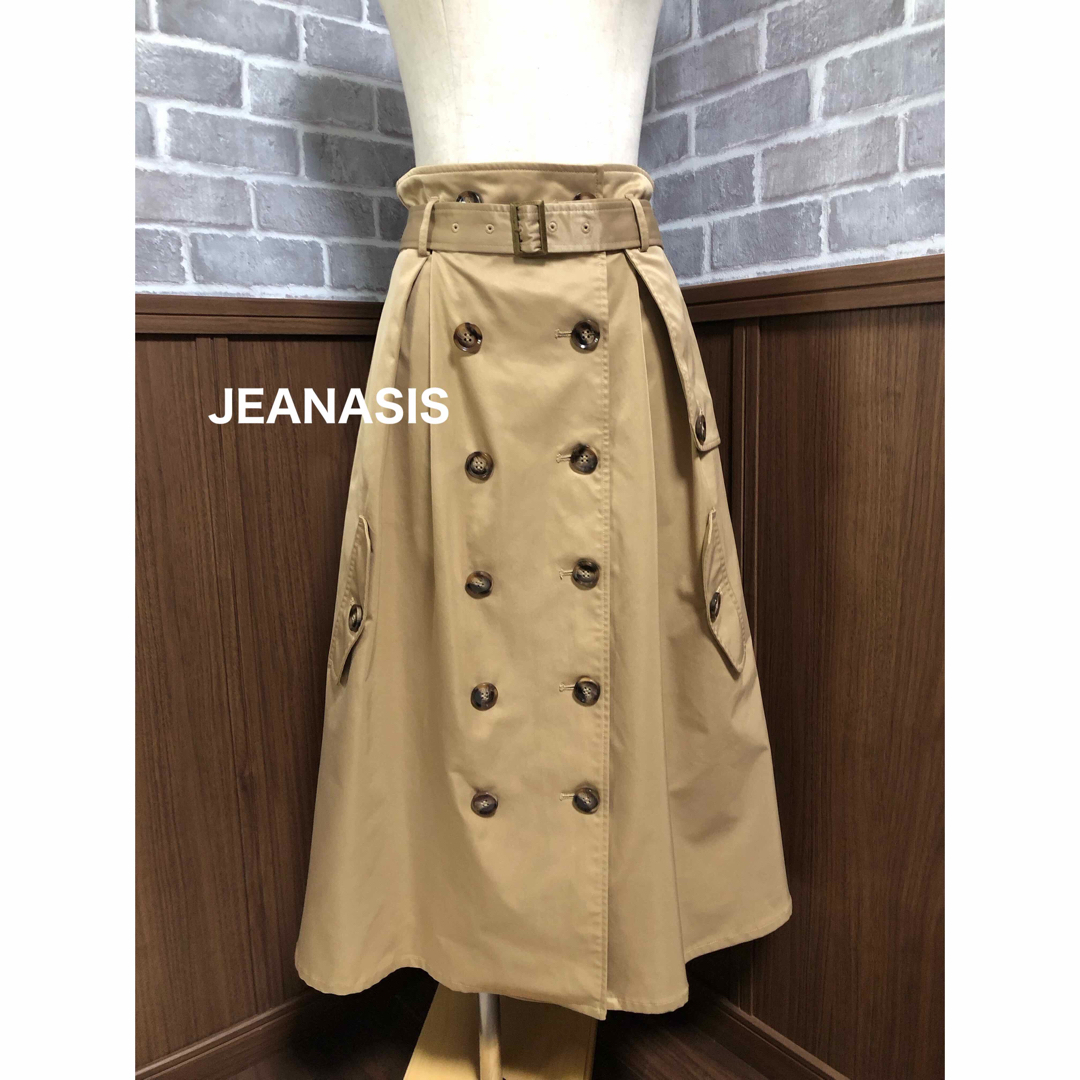 JEANASIS(ジーナシス)のJEANASIS トレンチスカート レディースのスカート(ロングスカート)の商品写真