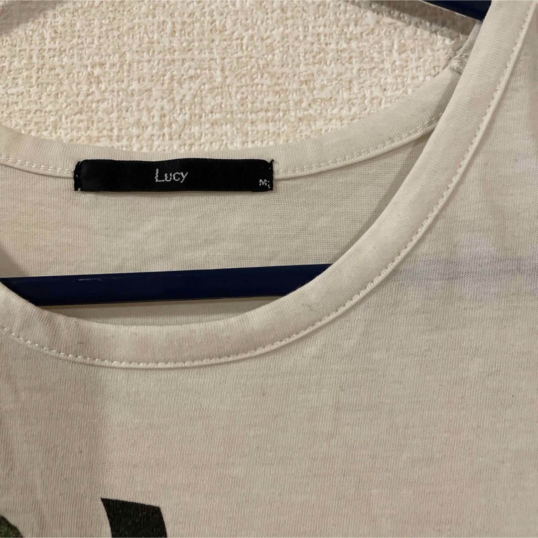 WEGO(ウィゴー)のLUCY ルーシー　ロゴTシャツ　ウィゴー　WEGO メンズのトップス(Tシャツ/カットソー(半袖/袖なし))の商品写真