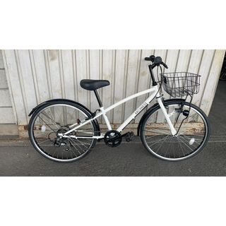 子供用自転車 シティサイクル クロスバイク ジュニア 24シマノ 6段変速(自転車本体)