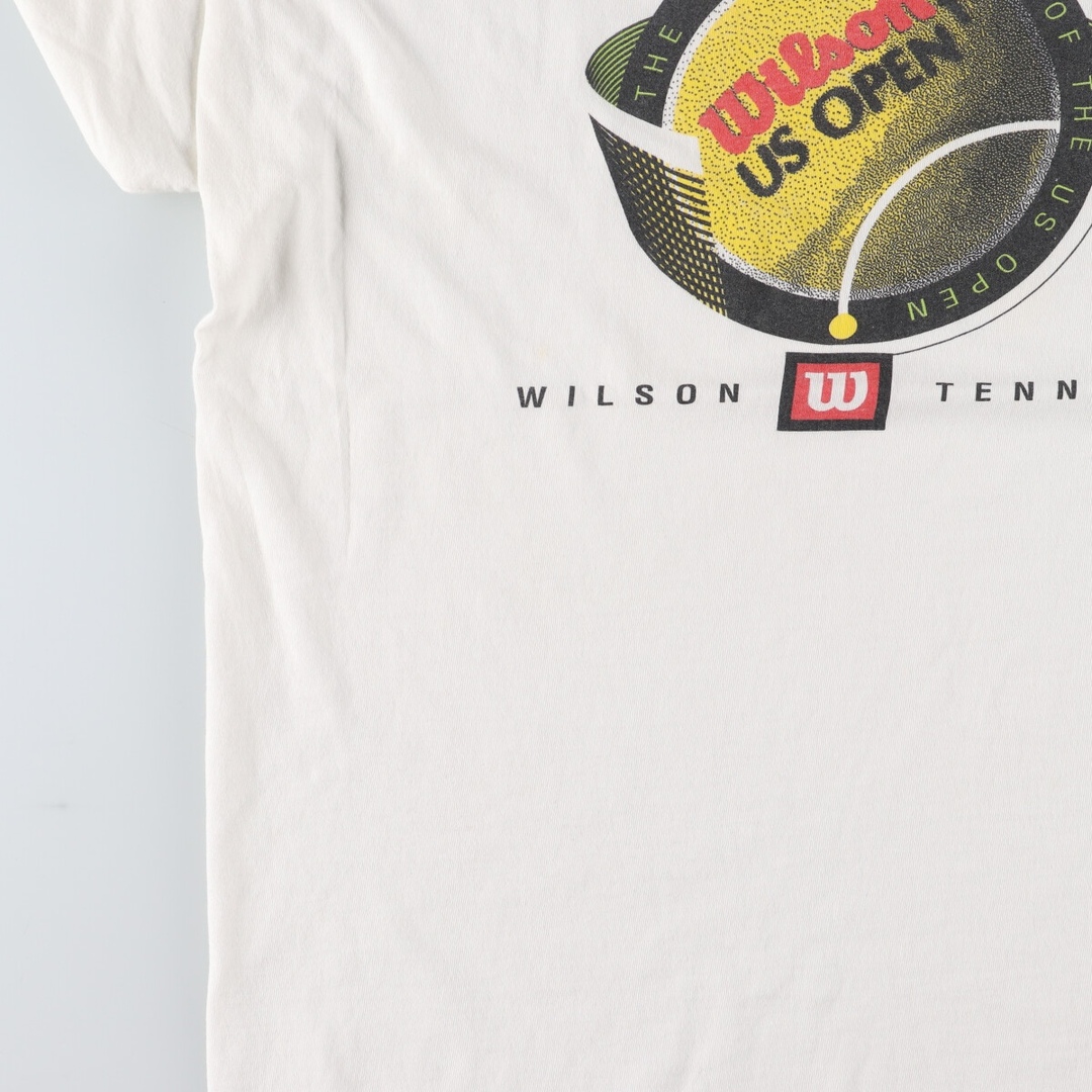 JERZEES(ジャージーズ)の古着 00年代 ジャージーズ Jerzees Wilson ウィルソン US OPEN 全米オープンテニス スポーツTシャツ メンズXL /eaa441742 メンズのトップス(Tシャツ/カットソー(半袖/袖なし))の商品写真