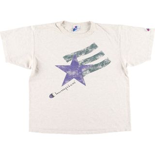 チャンピオン(Champion)の古着 90年代 チャンピオン Champion ロゴTシャツ USA製 メンズL ヴィンテージ /eaa441743(Tシャツ/カットソー(半袖/袖なし))