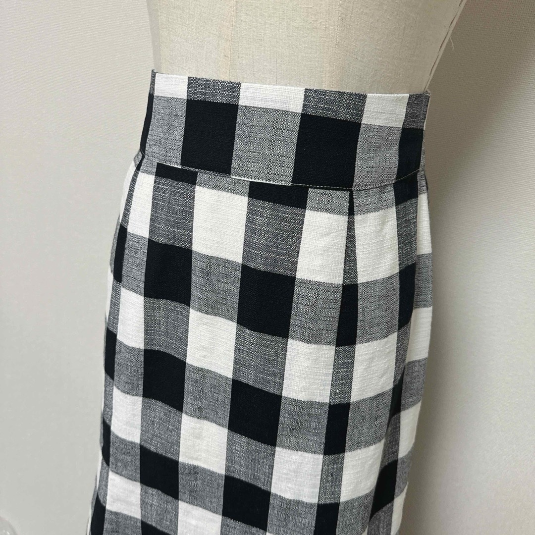 The Virgnia(ザヴァージニア)のザヴァージニア　ギンガムチェック柄マーメイドスカート レディースのスカート(ロングスカート)の商品写真