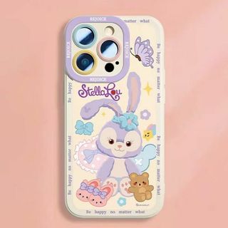 iPhone15 用 ケース ディズニー スマホケース かわいい 保護 カバー (その他)