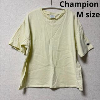 チャンピオン(Champion)のチャンピオン　 半袖Tシャツ　イエロー　Mサイズ(Tシャツ(半袖/袖なし))