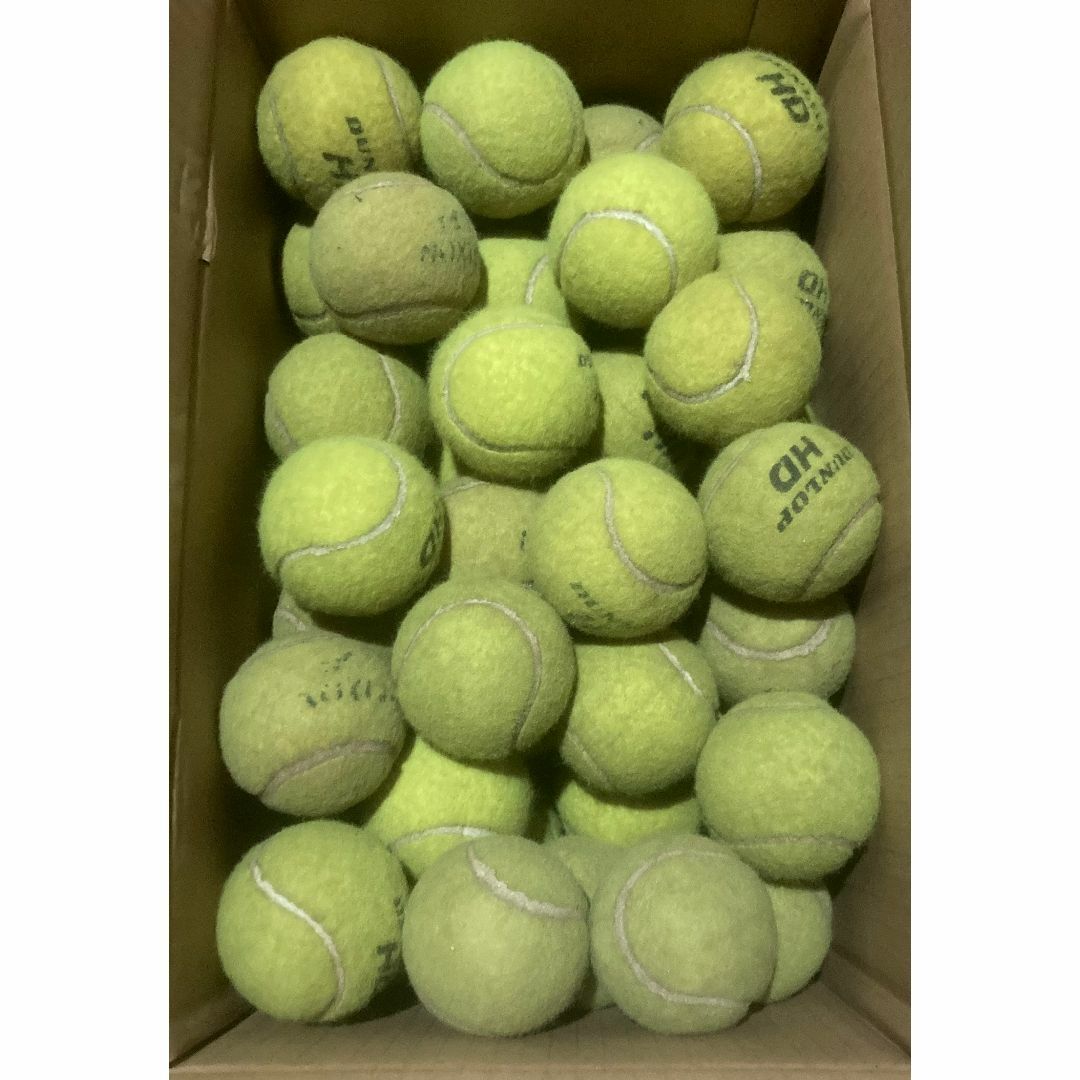 中古 硬式 テニス ボール 111球 スポーツ/アウトドアのテニス(ボール)の商品写真