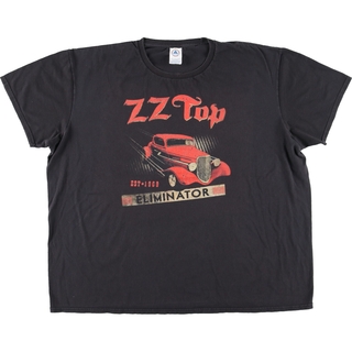 古着 DELTA ZZ TOP ズィーズィートップ バンドTシャツ バンT メンズXXL /eaa436212(Tシャツ/カットソー(半袖/袖なし))