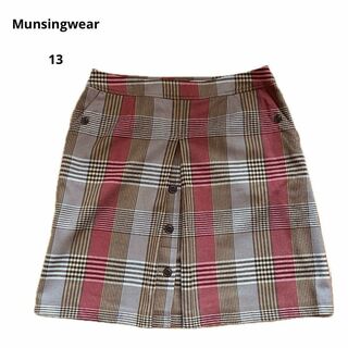 マンシングウェア(Munsingwear)の美品 Munsingwear マンシングウェア スカート 13 おしゃれ(ウエア)