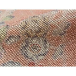 平和屋1■上質な小紋　辻が花　逸品　未使用　CAAA8563gh(着物)