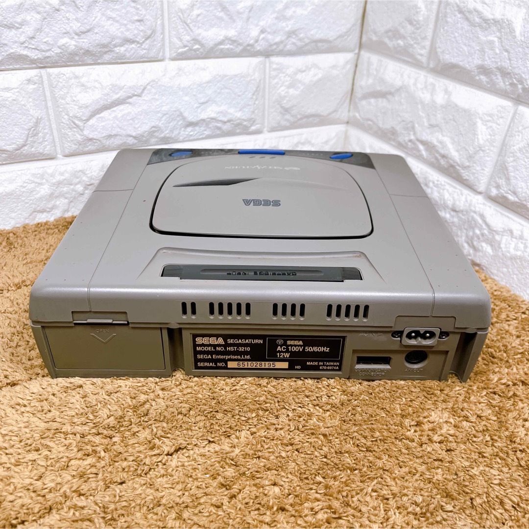 【メンテナンス】セガサターン　本体一式 エンタメ/ホビーのゲームソフト/ゲーム機本体(家庭用ゲーム機本体)の商品写真