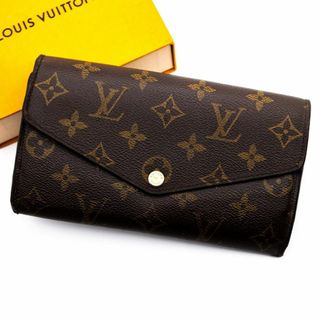 ルイヴィトン(LOUIS VUITTON)の★美品★ ヴィトン 長財布 モノグラム ポルトフォイユ サラ 新型(財布)