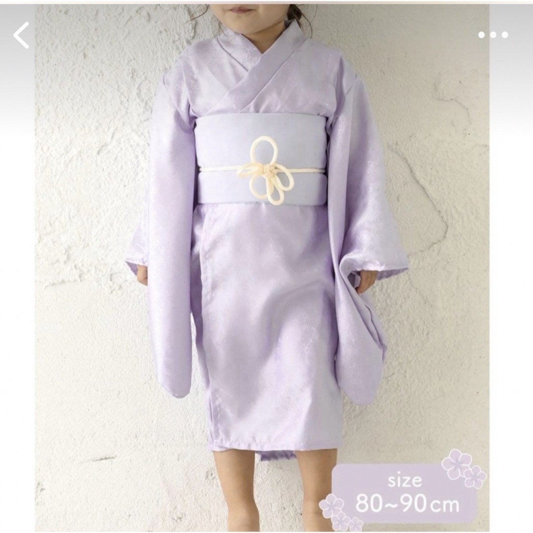 3COINS(スリーコインズ)のスリーコインズ　ひな祭り　着物 キッズ/ベビー/マタニティのキッズ服女の子用(90cm~)(和服/着物)の商品写真