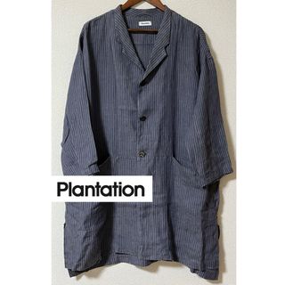 Plantation - Plantation リネンコート　薄地