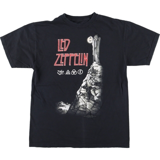 古着 00年代 BRAUADO LED ZEPPELIN レッドツェッペリン バンドTシャツ バンT メンズS /eaa440670(Tシャツ/カットソー(半袖/袖なし))