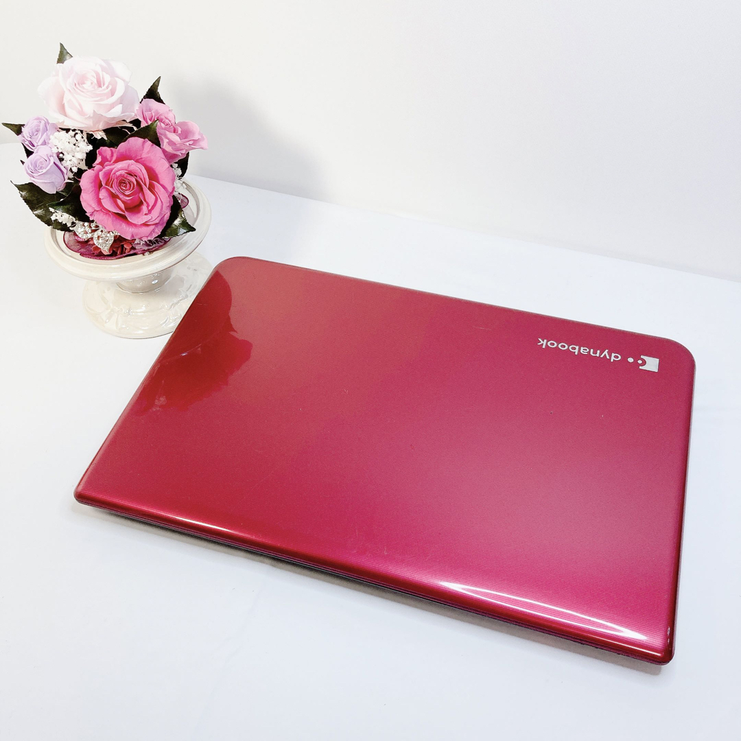 東芝(トウシバ)のピンクが可愛い❤️ダイナブックノートパソコン♡corei7♡Blu-ray♡ スマホ/家電/カメラのPC/タブレット(ノートPC)の商品写真