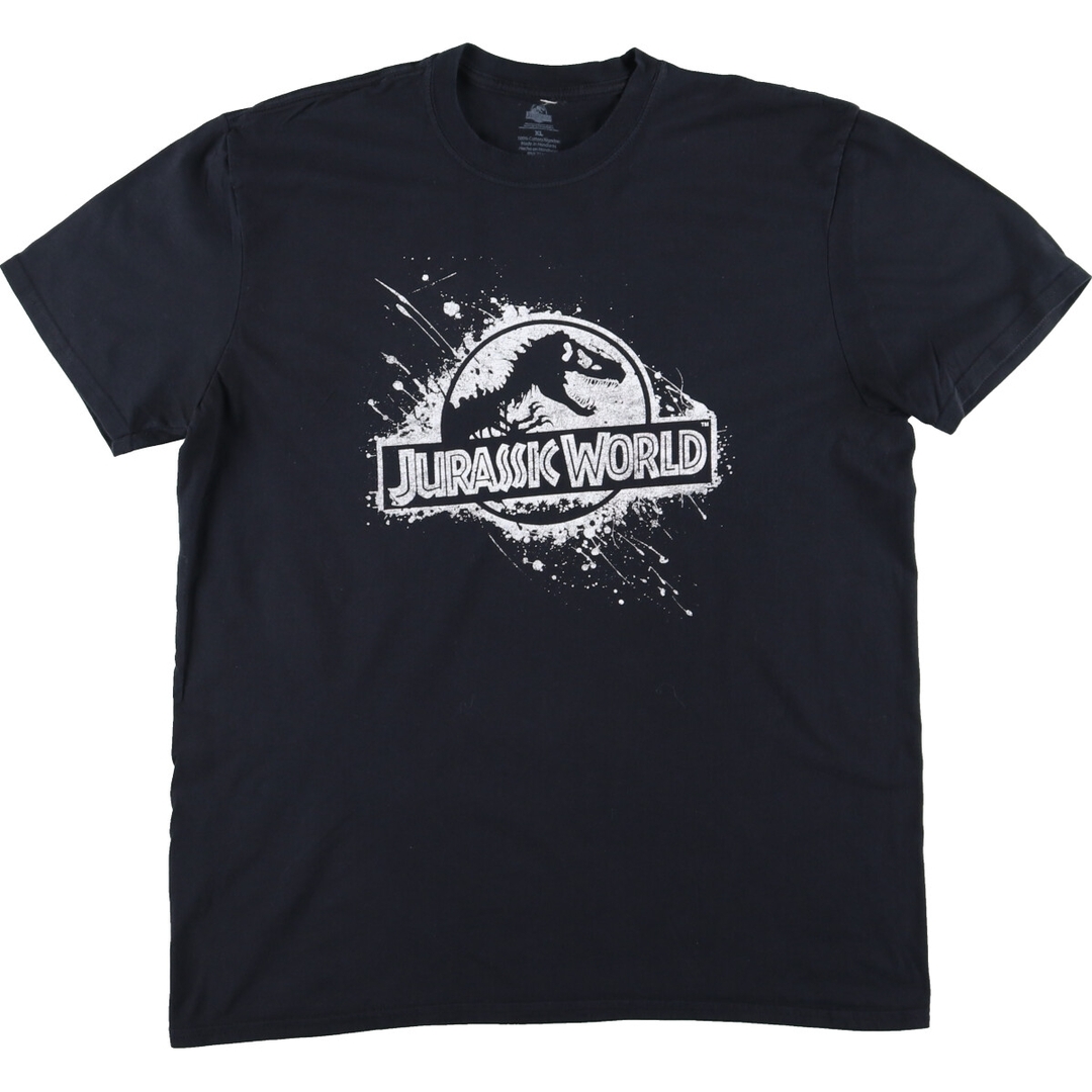 古着 ジュラシックワールド JURASSIC WORLD 映画 ムービーTシャツ メンズXL /eaa440676 メンズのトップス(Tシャツ/カットソー(半袖/袖なし))の商品写真