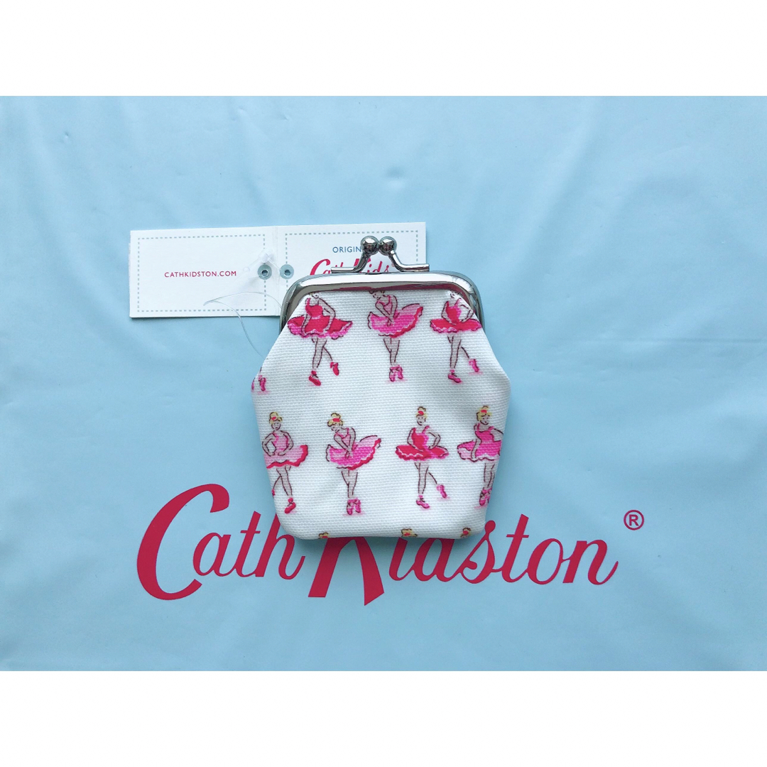 Cath Kidston(キャスキッドソン)の【新品未使用】キャスキッドソン がま口 コインケース 小銭入れ バレリーナ レディースのファッション小物(コインケース)の商品写真