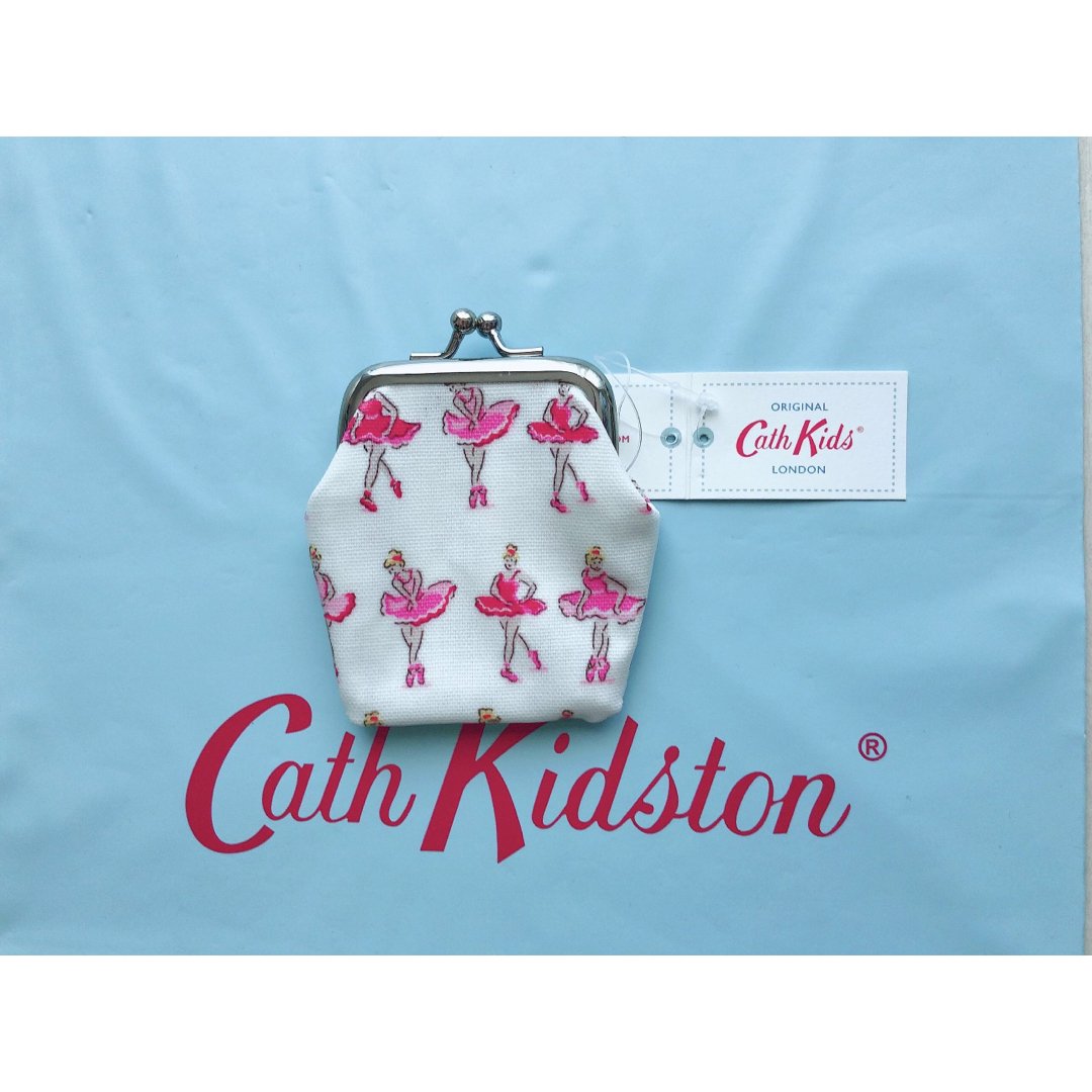 Cath Kidston(キャスキッドソン)の【新品未使用】キャスキッドソン がま口 コインケース 小銭入れ バレリーナ レディースのファッション小物(コインケース)の商品写真