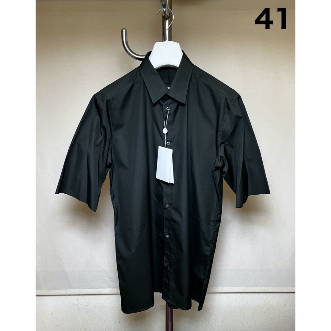 Maison Margiela（旧Maison Martin Margiela） - 新品 41 マルジェラ 23aw カットオフハーフスリーブシャツ 茶 5725