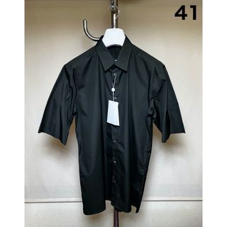 マルタンマルジェラ(Maison Martin Margiela)の新品 41 マルジェラ 23aw カットオフハーフスリーブシャツ 茶 5725(シャツ)