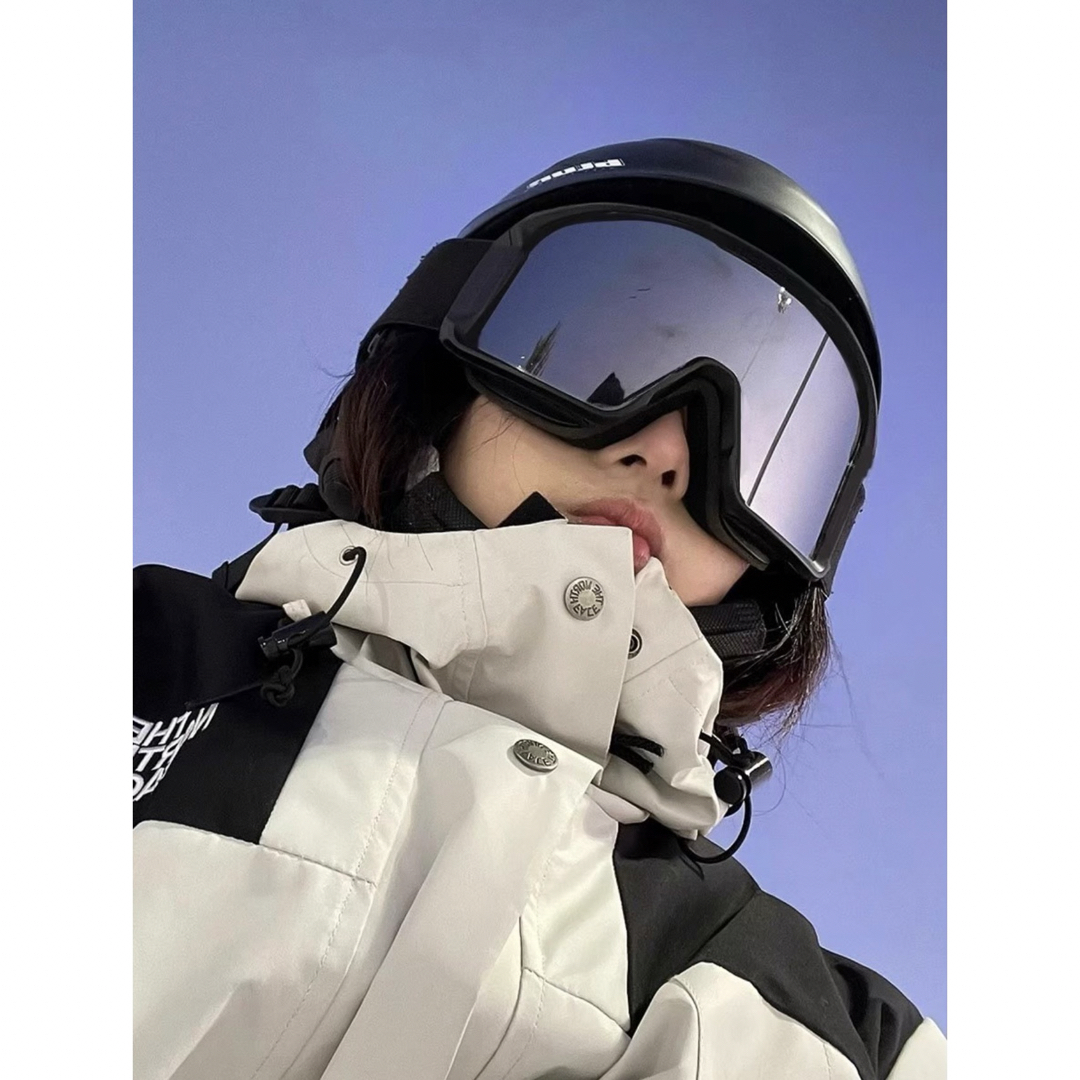 新品　99%UVカット　ゴーグル スキー スノボー　メガネ対応 レインボー スポーツ/アウトドアのスノーボード(アクセサリー)の商品写真