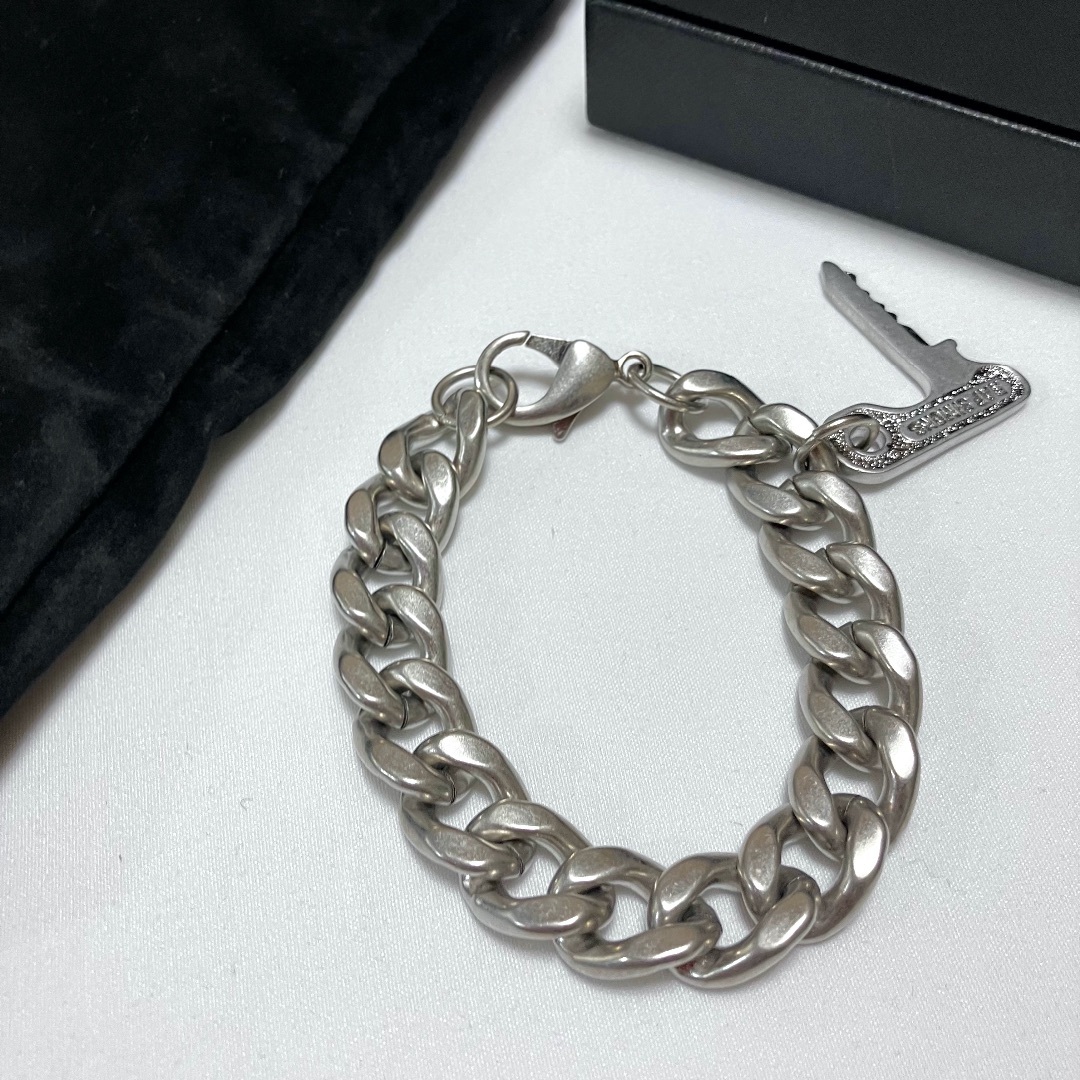 RAF SIMONS(ラフシモンズ)の新品 2 23SS RAF SIMONS チェーンブレスレット 5496 メンズのアクセサリー(ブレスレット)の商品写真